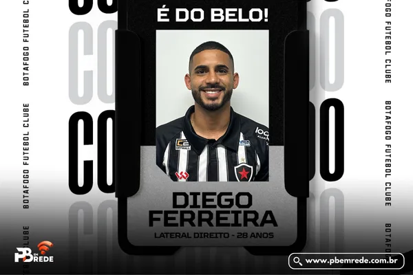 Belo confirma Diego Ferreira como mais um reforço na lateral para 2025