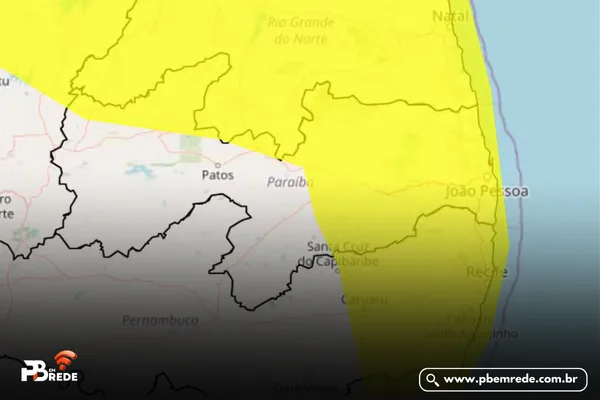 João Pessoa e mais de 140 cidades da Paraíba seguem sob alerta de chuvas intensas