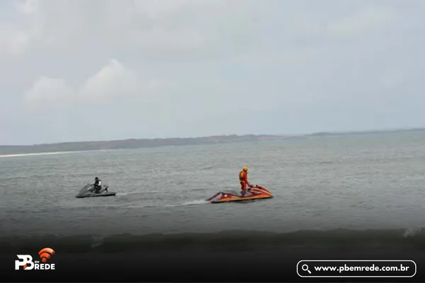 Homem morre afogado em praia de Lucena, no Litoral Norte da Paraíba