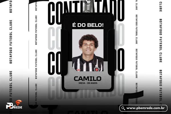 Camilo é anunciado pelo Botafogo-PB e reforça o meio-campo do Belo para a Série C