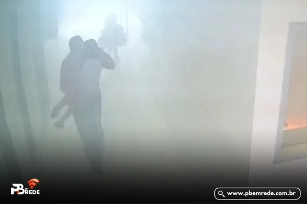 Vazamento de gás em cantina de escola causa princípio de incêndio, no Sertão da Paraíba