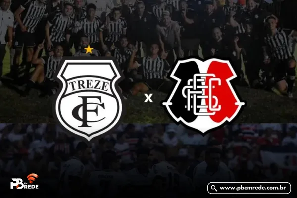 Treze e Santa Cruz se enfrentam no Amigão neste domingo (20)