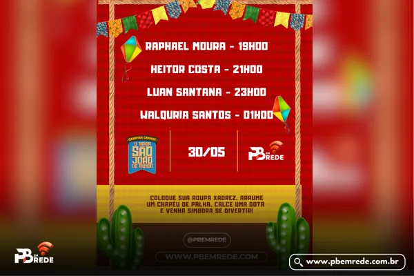 É HOJE! O Maior São João do Mundo Dá o Grito de Festa em Campina Grande