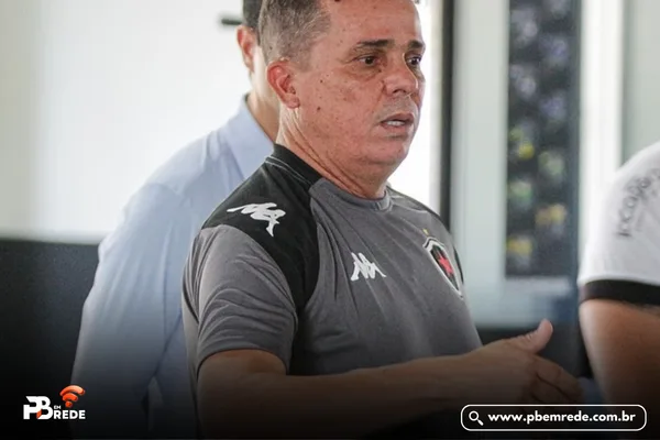 “Chateou, mas vamos seguir”: Piza desabafa sobre saída do Botafogo-PB e assume missão de reabilitar o time