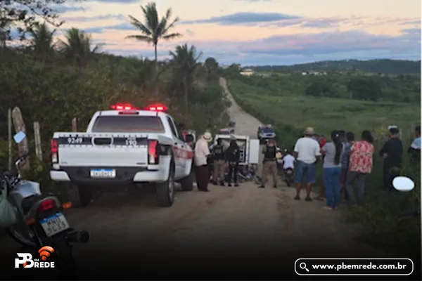 Batida entre duas motos deixa homem morto e duas pessoas feridas, no Agreste da Paraíba