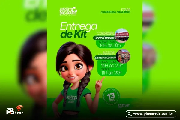 Campina Grande recebe nova edição do Circuito das Águas da CAGEPA