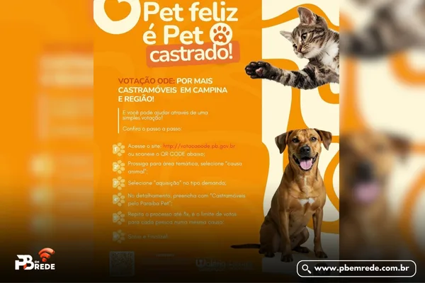 Vereadora Waléria Assunção convoca população a votar até o dia 28, pela aquisição de mais Castramóveis