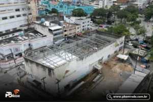 Homem morre após queda em obras de reforma do Cine Capitólio, em Campina Grande