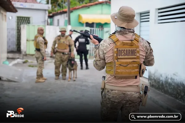 MEGAOPERAÇÃO ASFIXIA: operação bloqueia R$ 125 milhões do Comando Vermelho na Paraíba