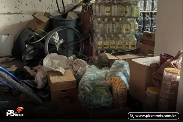 Operação localiza depósito que vendeu bebida a suposta vítima de intoxicação por metanol na PB