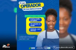 Sine de Campina Grande oferece 50 vagas em empresa parceira do setor alimentício