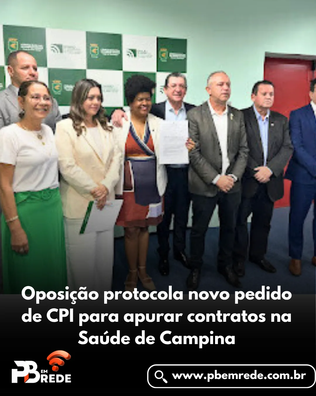 Oposição protocola novo pedido de CPI para apurar contratos na Saúde de Campina