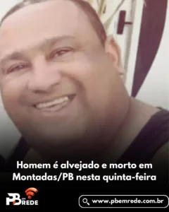 Homem é alvejado e morto em Montadas/PB nesta quinta-feira