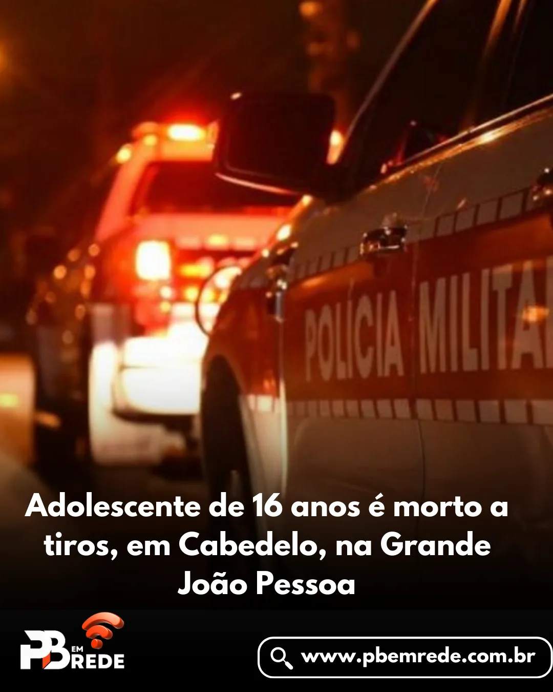 Adolescente de 16 anos é morto a tiros, em Cabedelo, na Grande João Pessoa